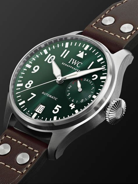 iwc big pilot green dial.